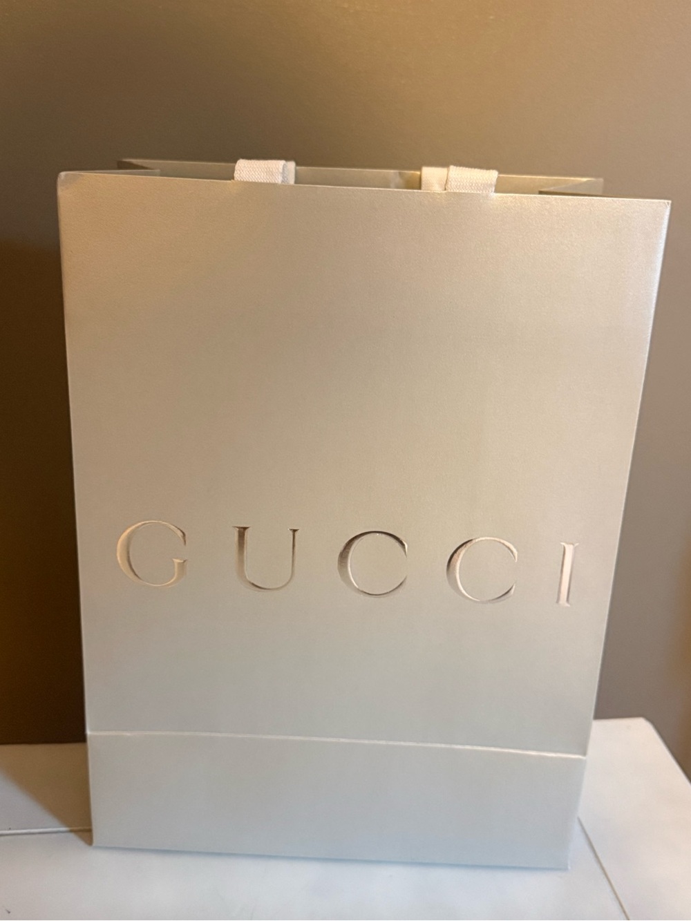 Authentic Gucci Shopping/ Gift Bag Brand New